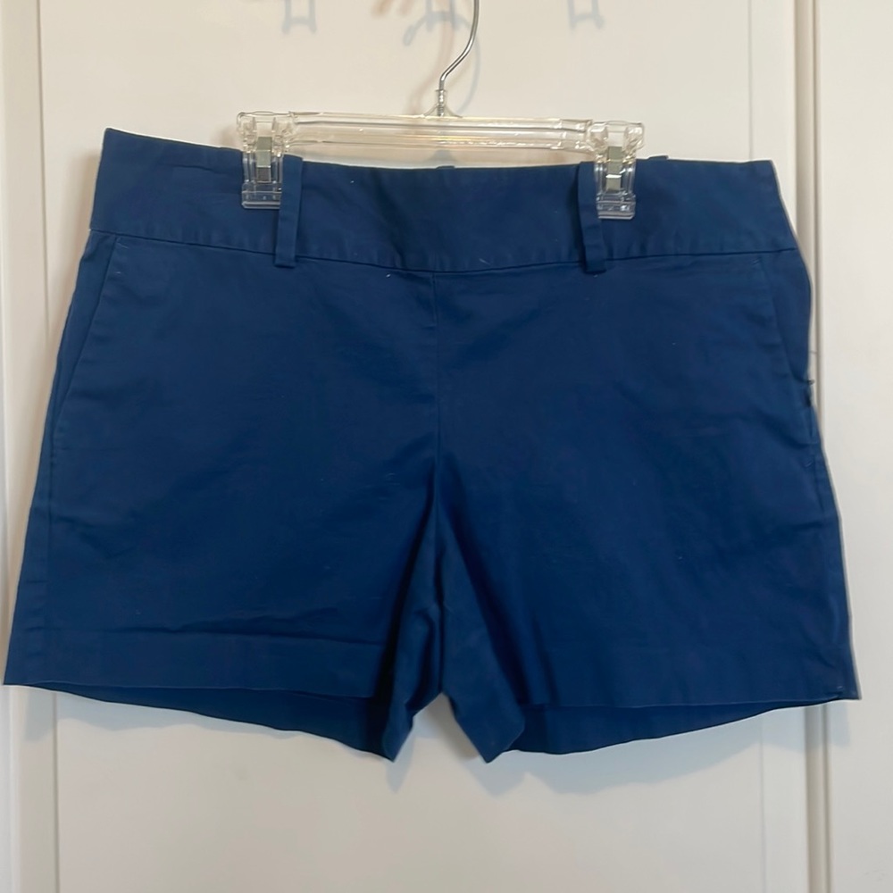 Ann Taylor city shorts - navy - size 10